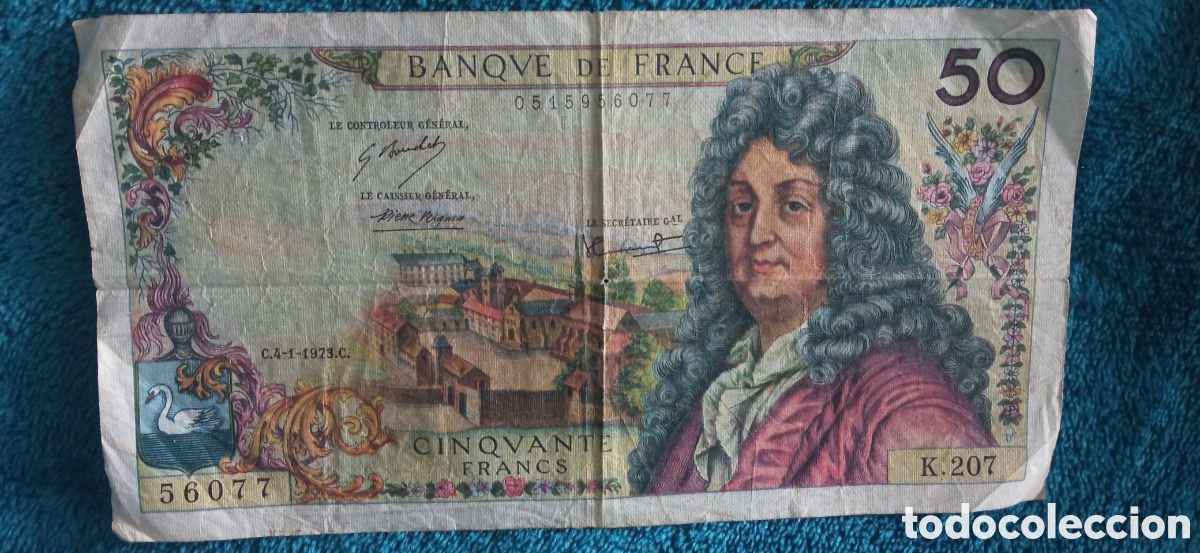 Old Coins of Europe: 50 Francos Franceses
