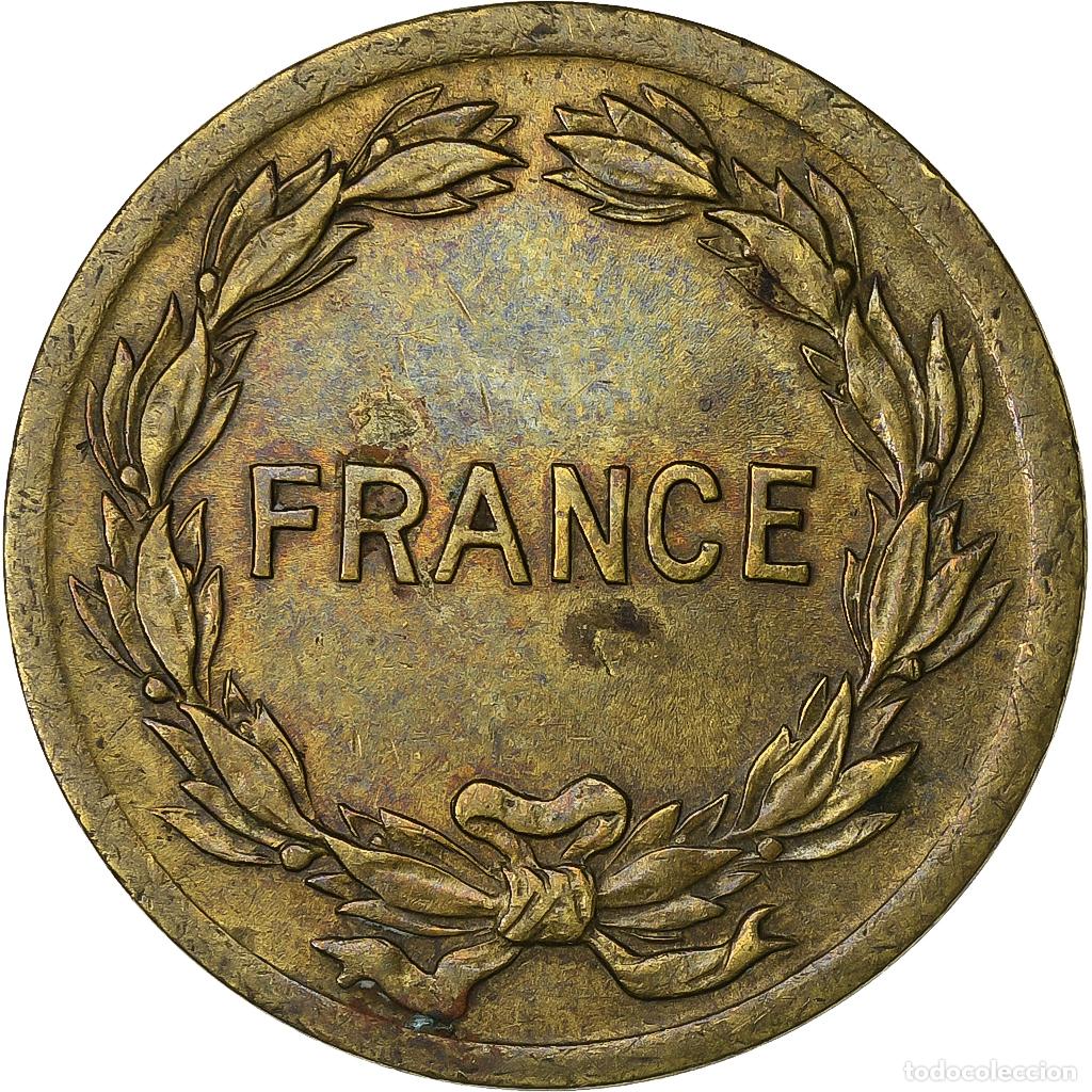 Monete antiche di Europa: [#1029540] Francia, 2 Francs, 1944, Philadelphia, Cuproaluminio, MBC, Gadoury:537