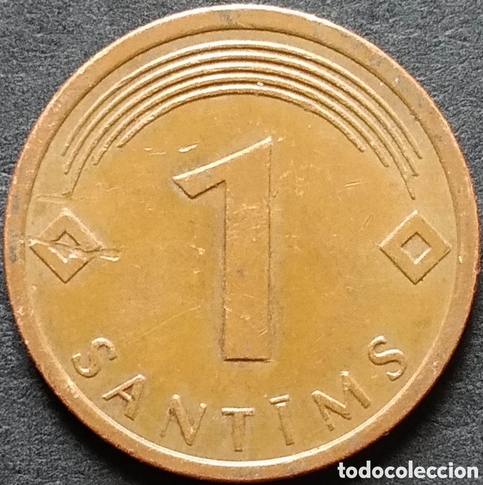 Monedas antiguas de Europa: MONEDA - LETONIA 1 SANTIMS 2008 - Foto 1