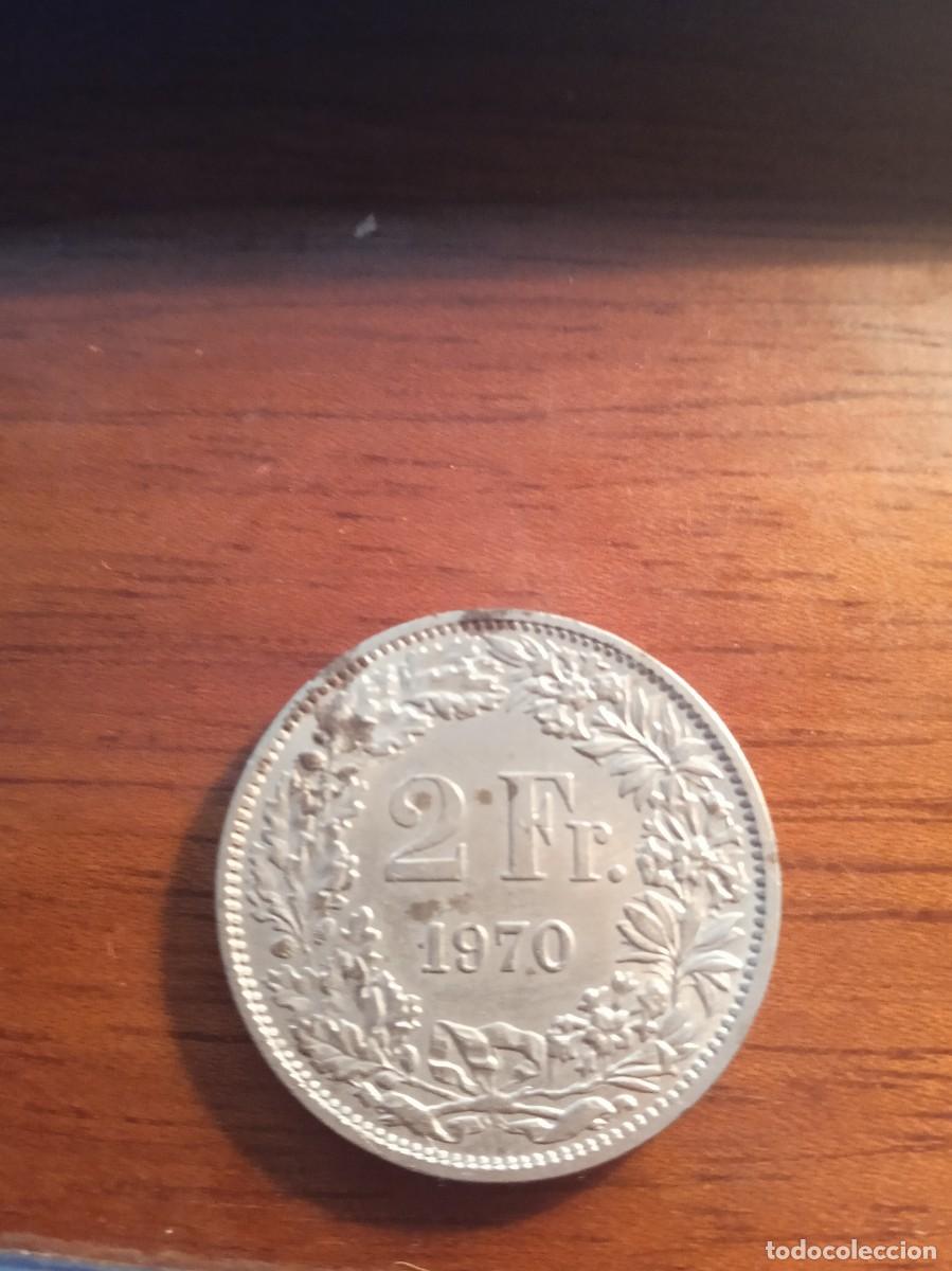 Monedas antiguas de Europa: 2 FRANCOS - 1970 - SUIZA - Foto 2