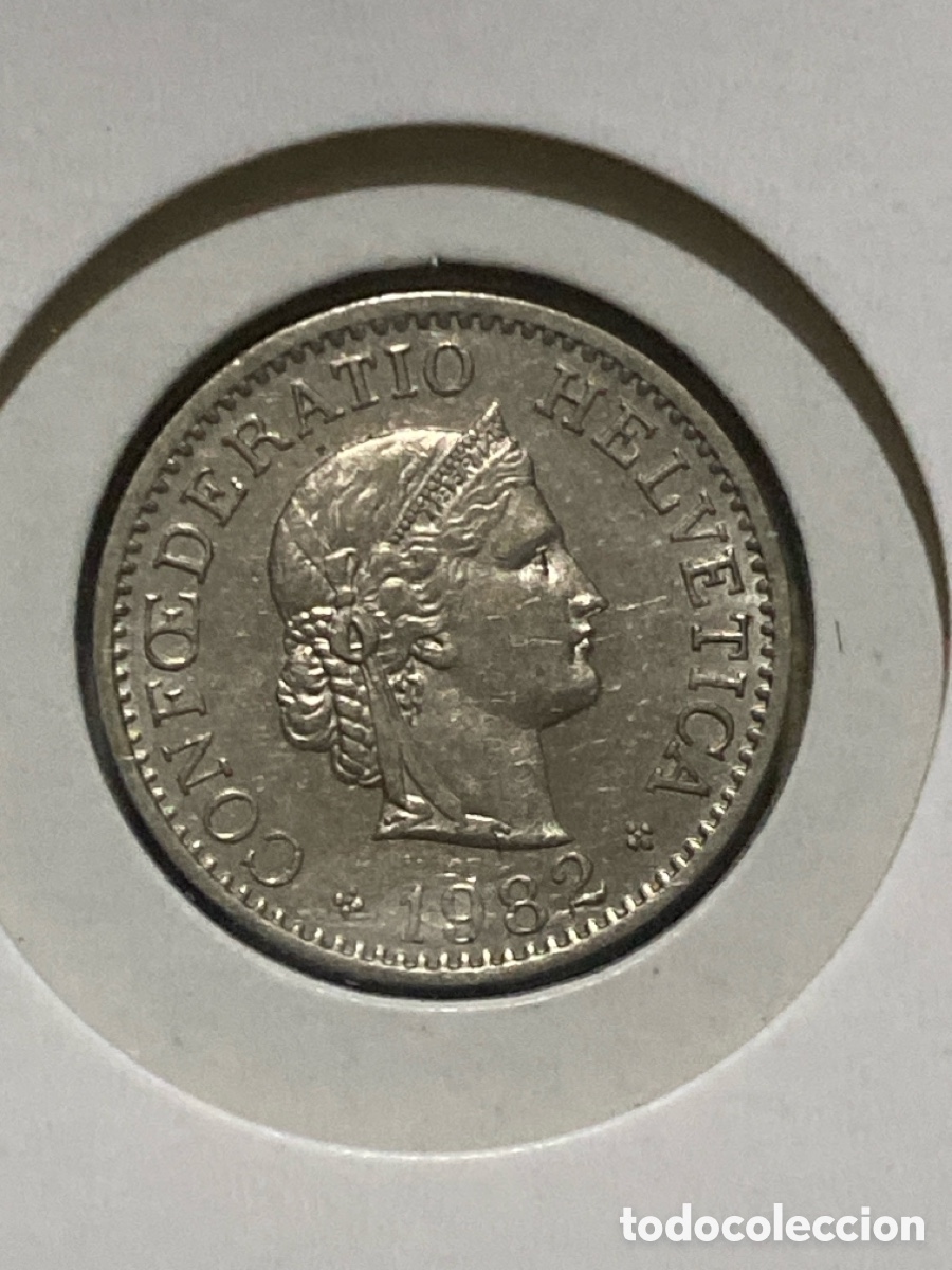 Monedas antiguas de Europa: Suiza 10 centimos 1982 - Foto 1