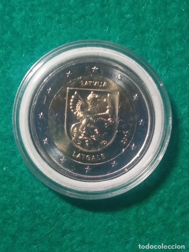 Monedas antiguas de Europa: Moneda 2 euros Letonia 2.017 - Foto 1