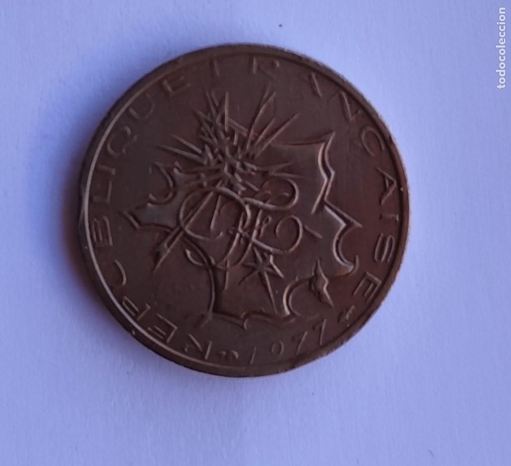 Monedas antiguas de Europa: MONEDA FRANCESA 10 FEANCS 1977 - Foto 2