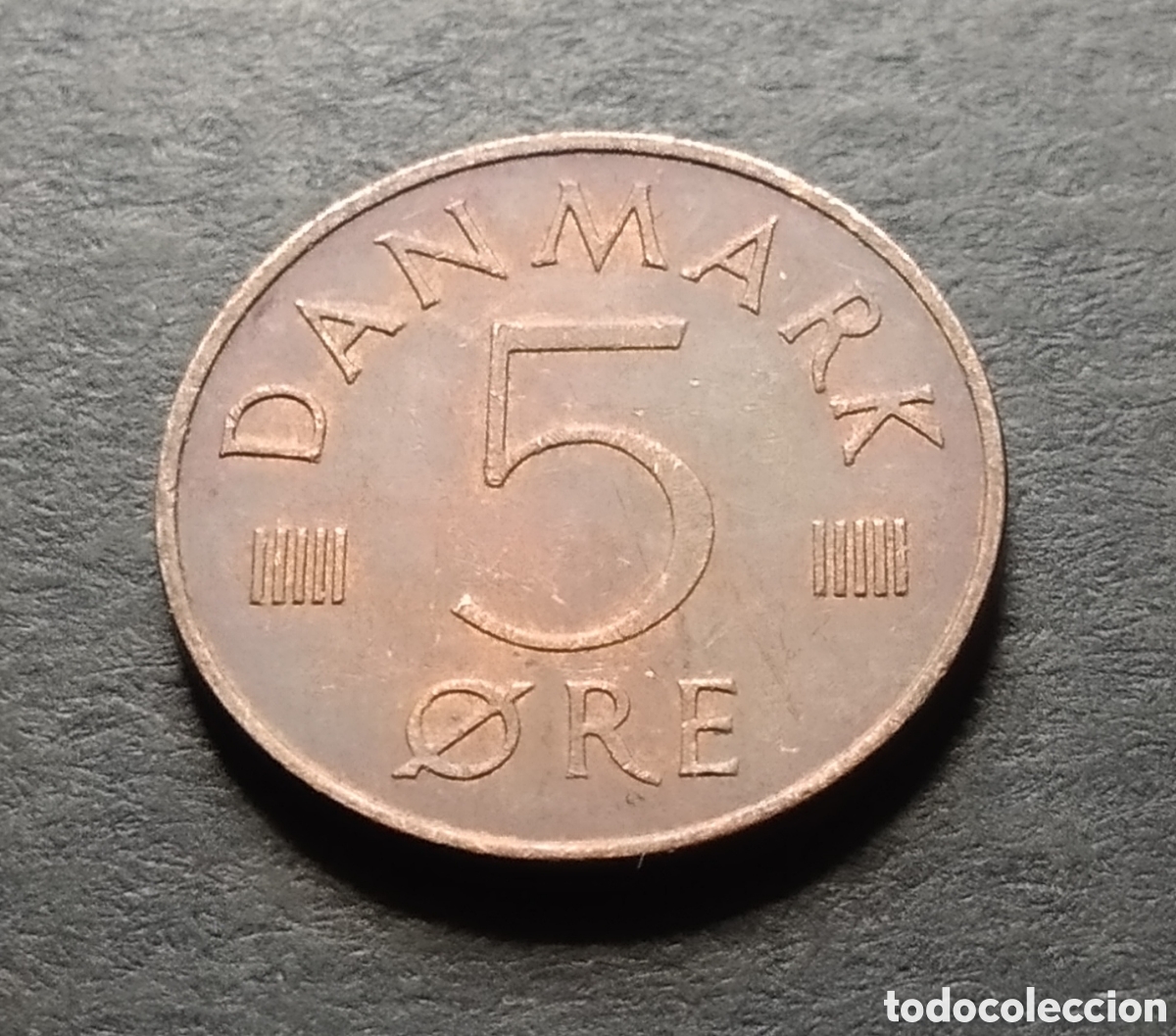 Monedas antiguas de Europa: MONEDA - DINAMARCA 5 ORE 1976 - Foto 3