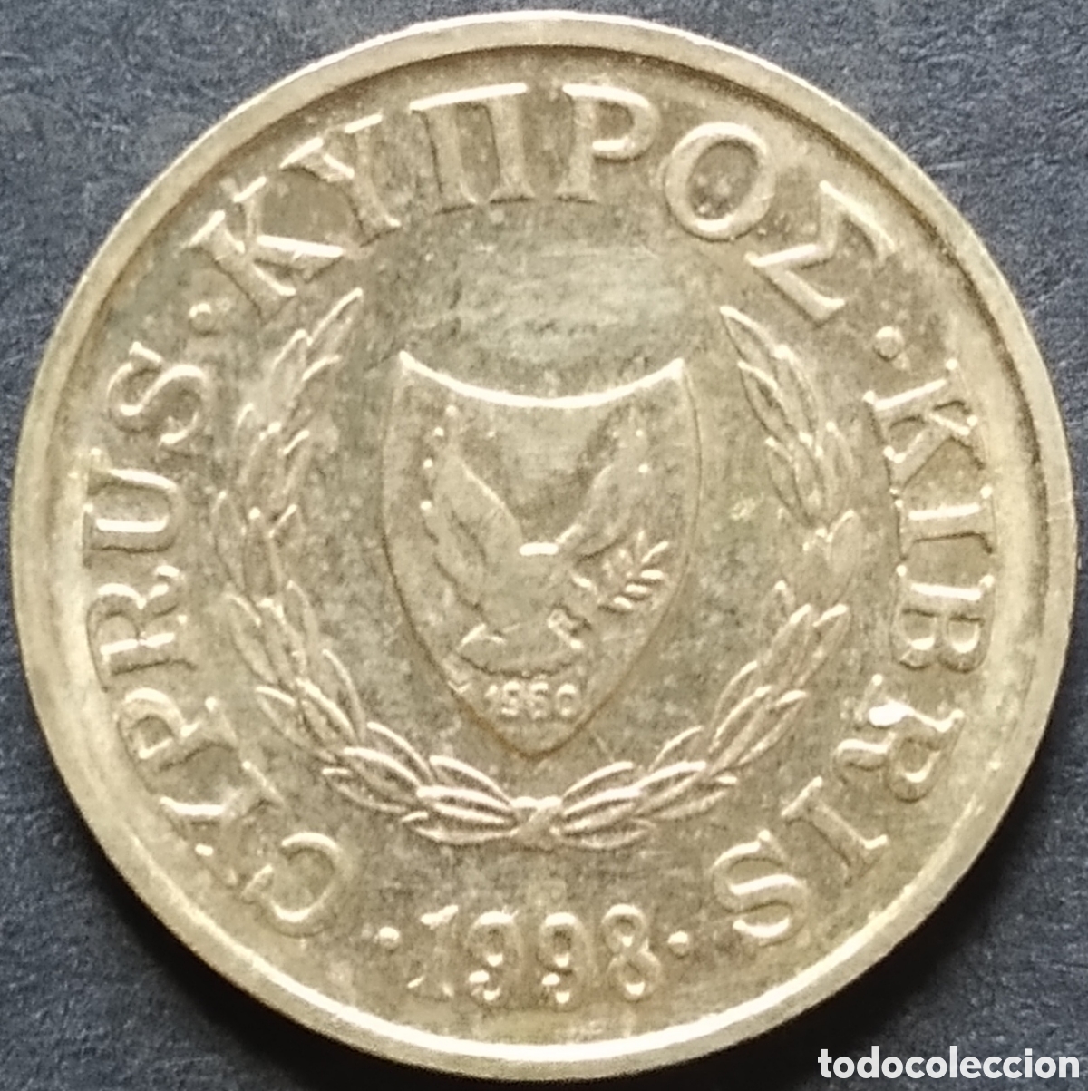 Monedas antiguas de Europa: MONEDA - CHIPRE 1 CENT 1998 - Foto 2