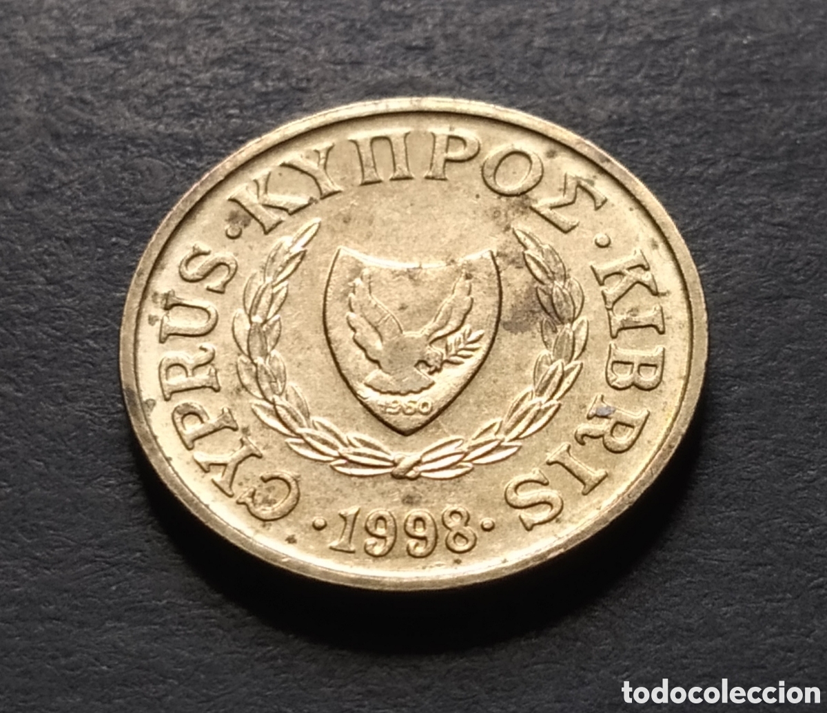 Monedas antiguas de Europa: MONEDA - CHIPRE 1 CENT 1998 - Foto 4