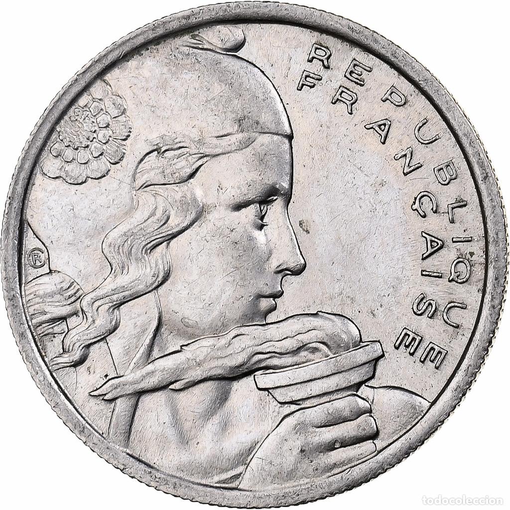 Alte M&uuml;nzen aus Europa: [#227116] Francia, 100 Francs, Cochet, 1954, Beaumont - Le Roger, Cobre - n&iacute;quel, MBC