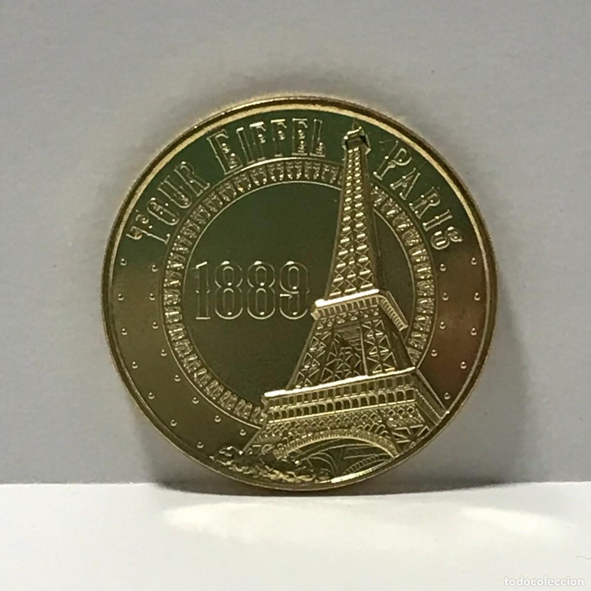 Monedas antiguas de Europa: MONEDA TOUR EIFFEL PARIS 2024 MONNAIE DE PARIS (1)