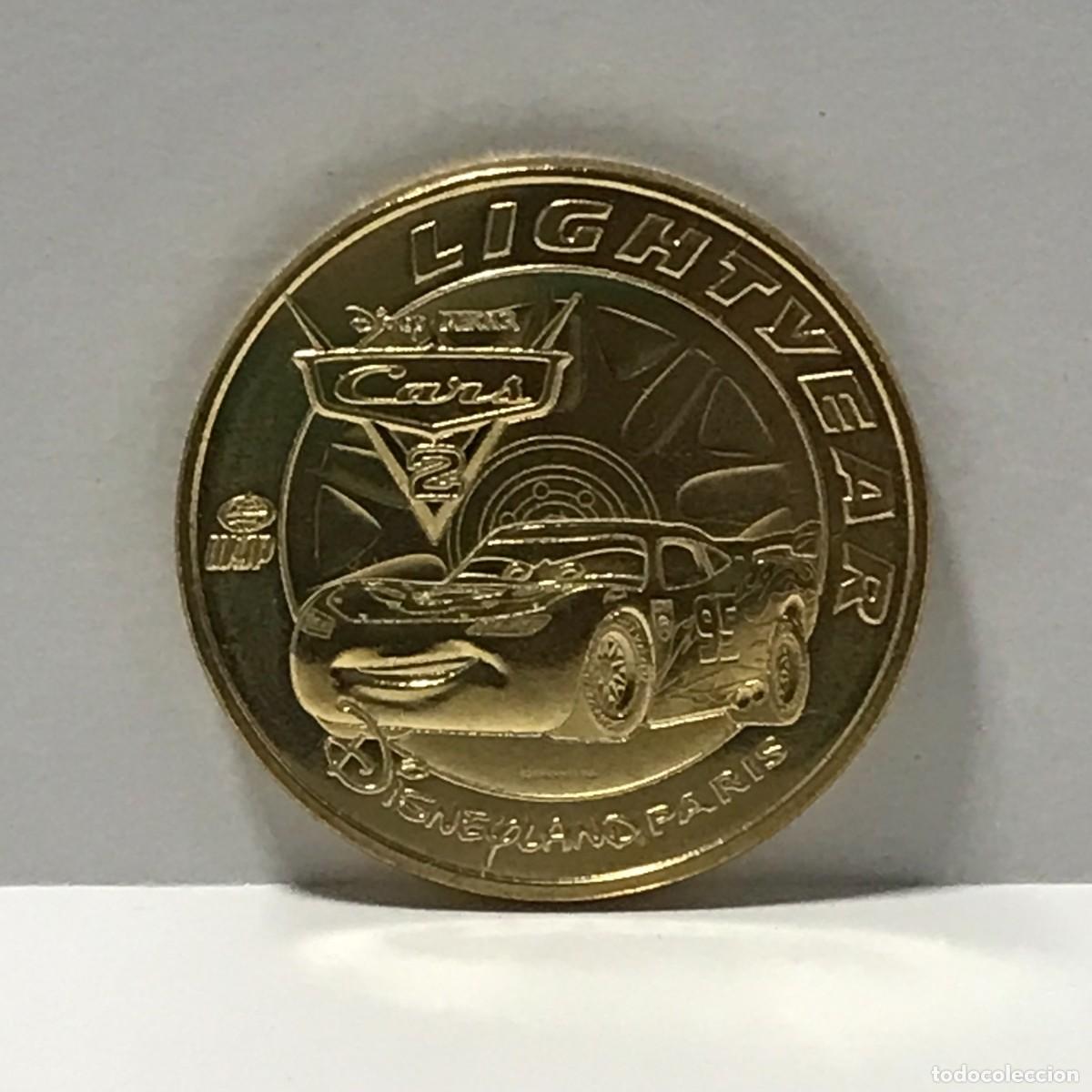 Monedas antiguas de Europa: MONEDA DISNEYLAND PARIS 2025 MONNAIE DE PARIS - CARS