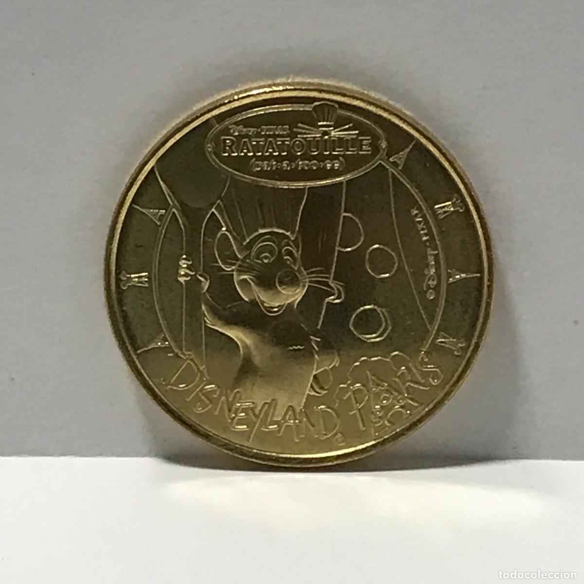 Monedas antiguas de Europa: MONEDA DISNEYLAND PARIS 2025 MONNAIE DE PARIS - RATATOUILLE