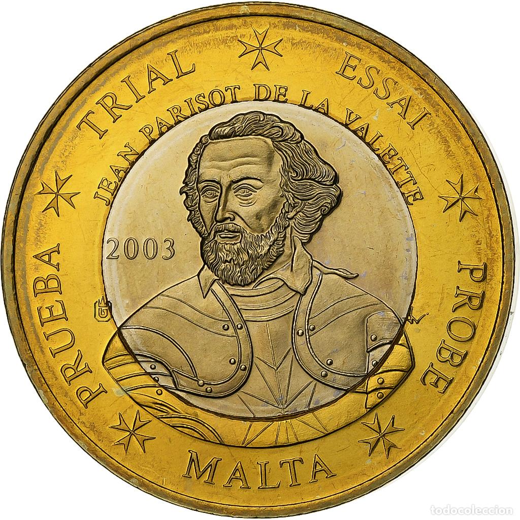 Monete antiche di Europa: [#394323] Malta, Euro, PRUEBA-TRIAL ESSAI., 2003, Bimet&aacute;lico, FDC
