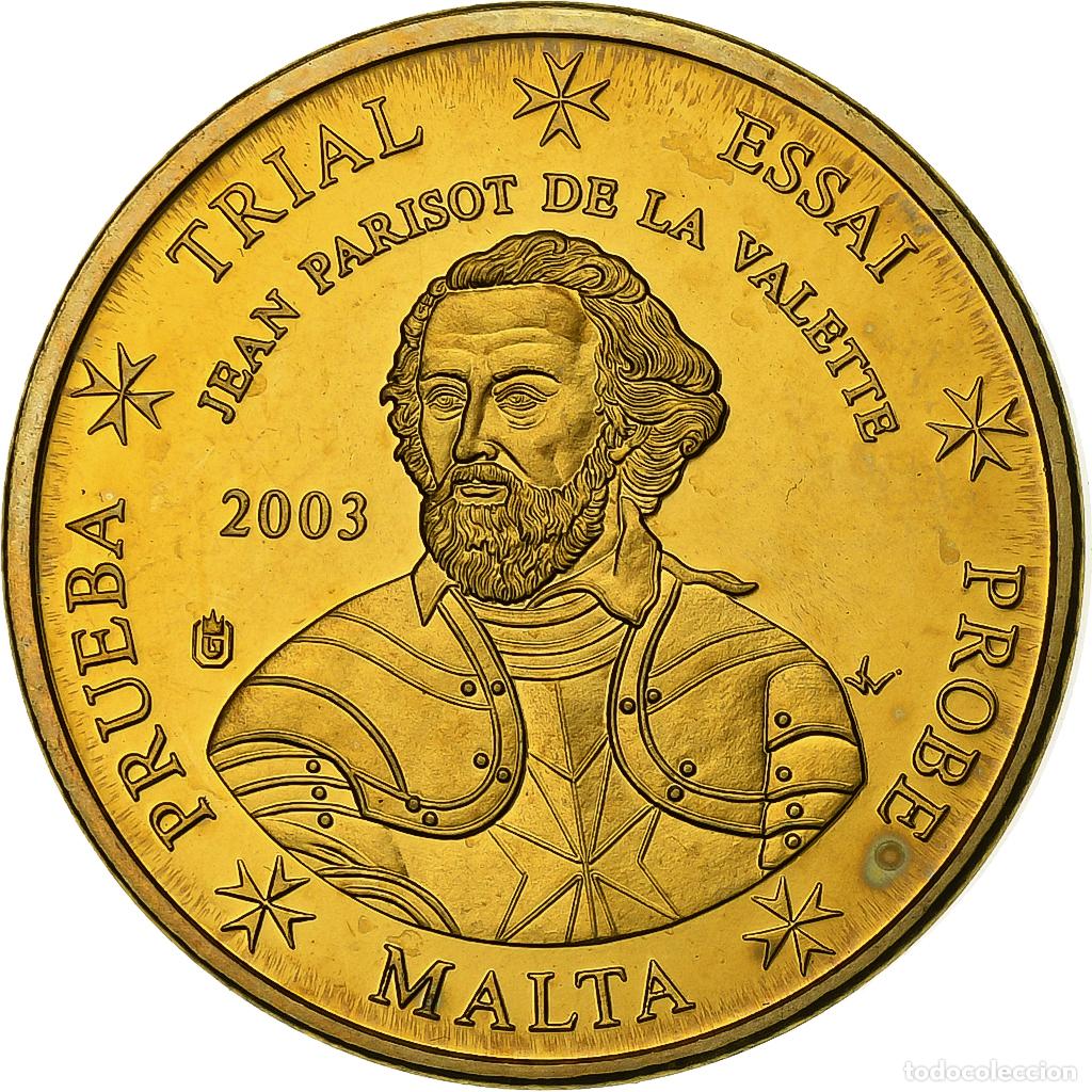 Monedas antiguas de Europa: [#394328] Malta, 20 Euro Cent, PRUEBA-TRIAL ESSAI., 2003, Cupro-aluminium-nickel, SC+