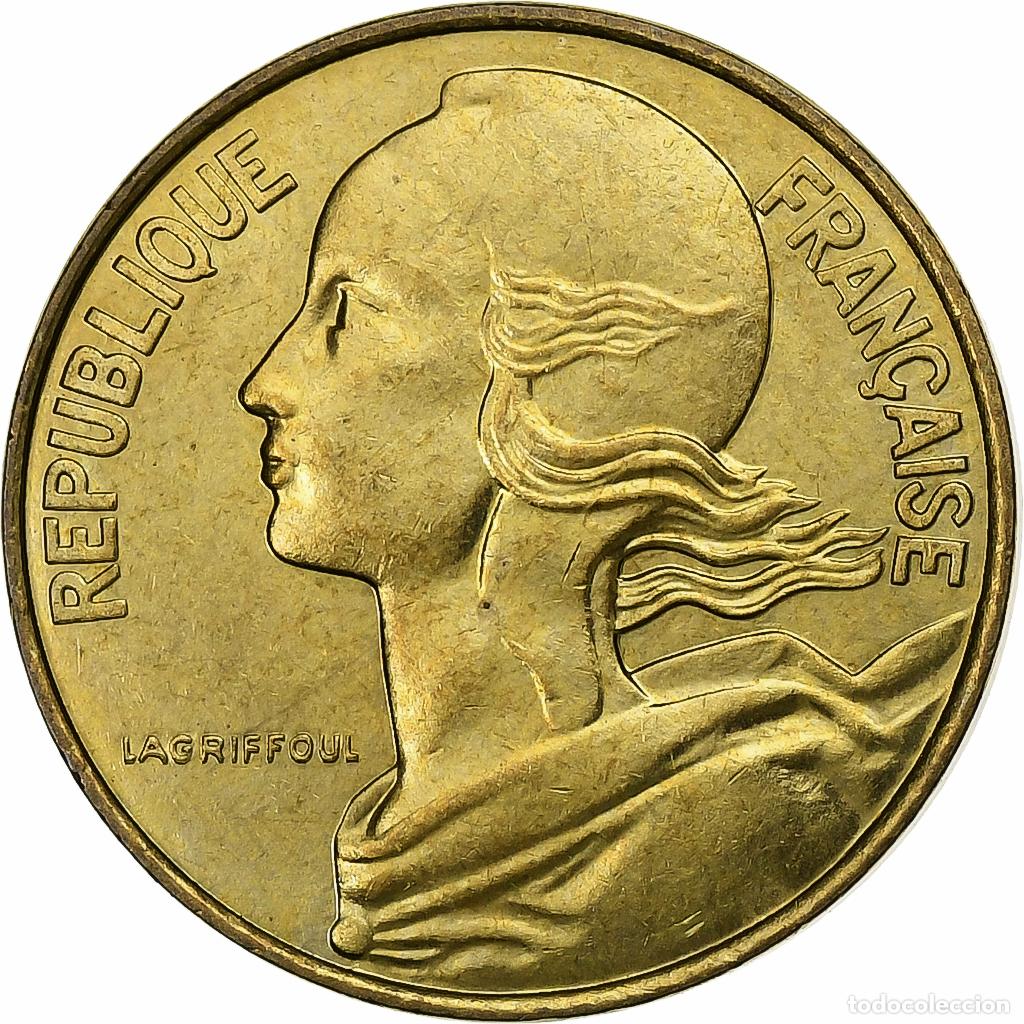 Moedas antigas da Europa: [#1029899] Francia, 10 Centimes, Marianne, 1989, Paris, Aluminio - bronce, EBC