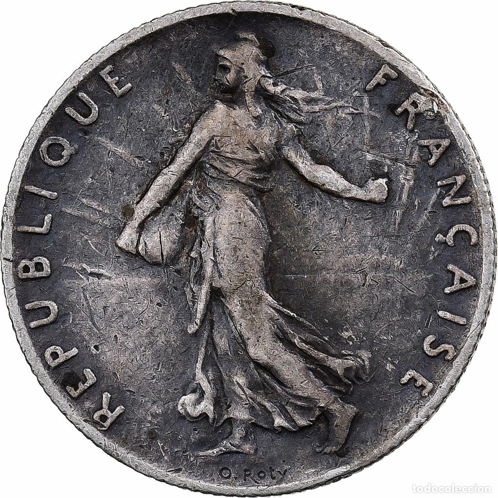 Alte M&uuml;nzen aus Europa: [#1115814] Francia, Semeuse, 50 Centimes, 1898, Paris, MBC, Plata, KM:854, Gadoury:420, Le
