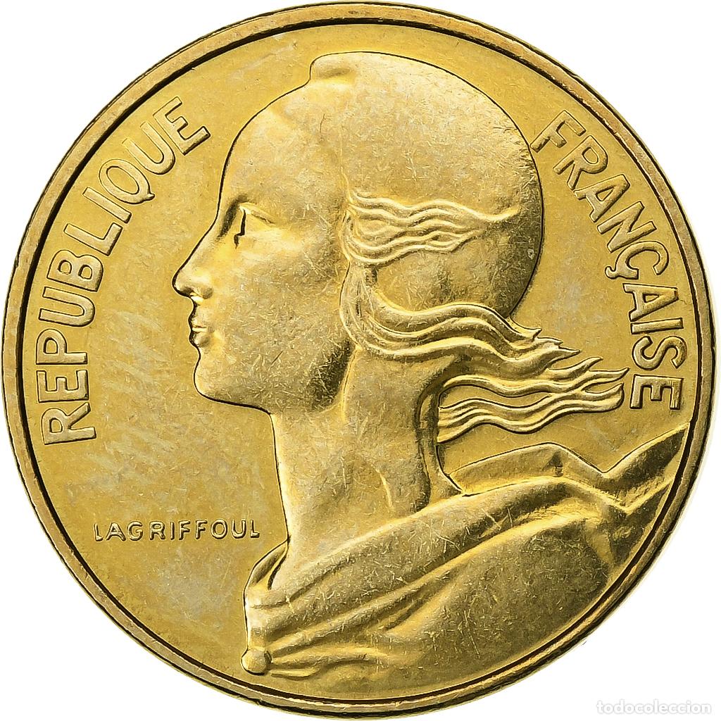 Monete antiche di Europa: [#1029926] Francia, 10 Centimes, Marianne, 1979, Paris, Aluminio - bronce, EBC