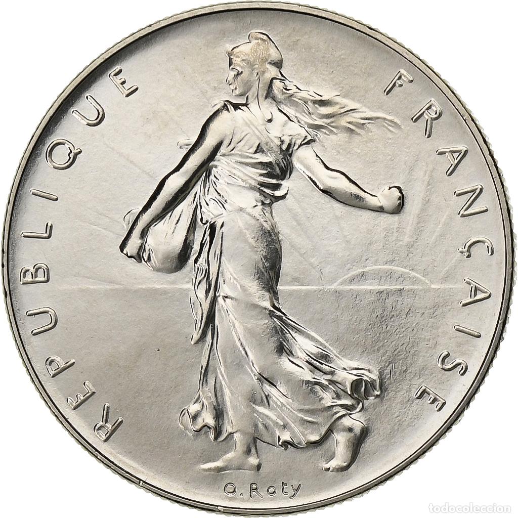 Moedas antigas da Europa: [#1029939] Francia, Franc, Semeuse, 1978, Paris, N&iacute;quel, EBC, Gadoury:474, KM:925.1