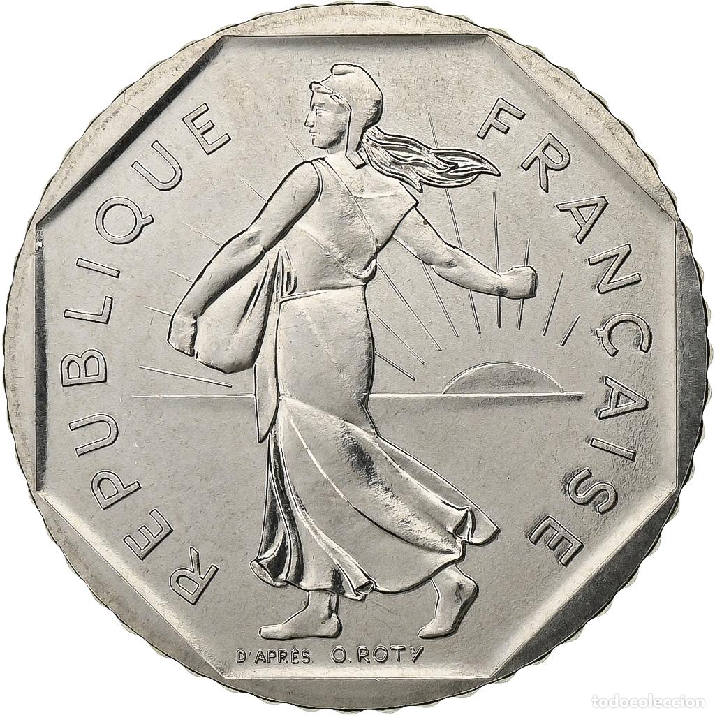 Monedas antiguas de Europa: [#1029942] Francia, 2 Francs, Semeuse, 1980, Paris, N&iacute;quel, EBC, Gadoury:547, KM:942.1