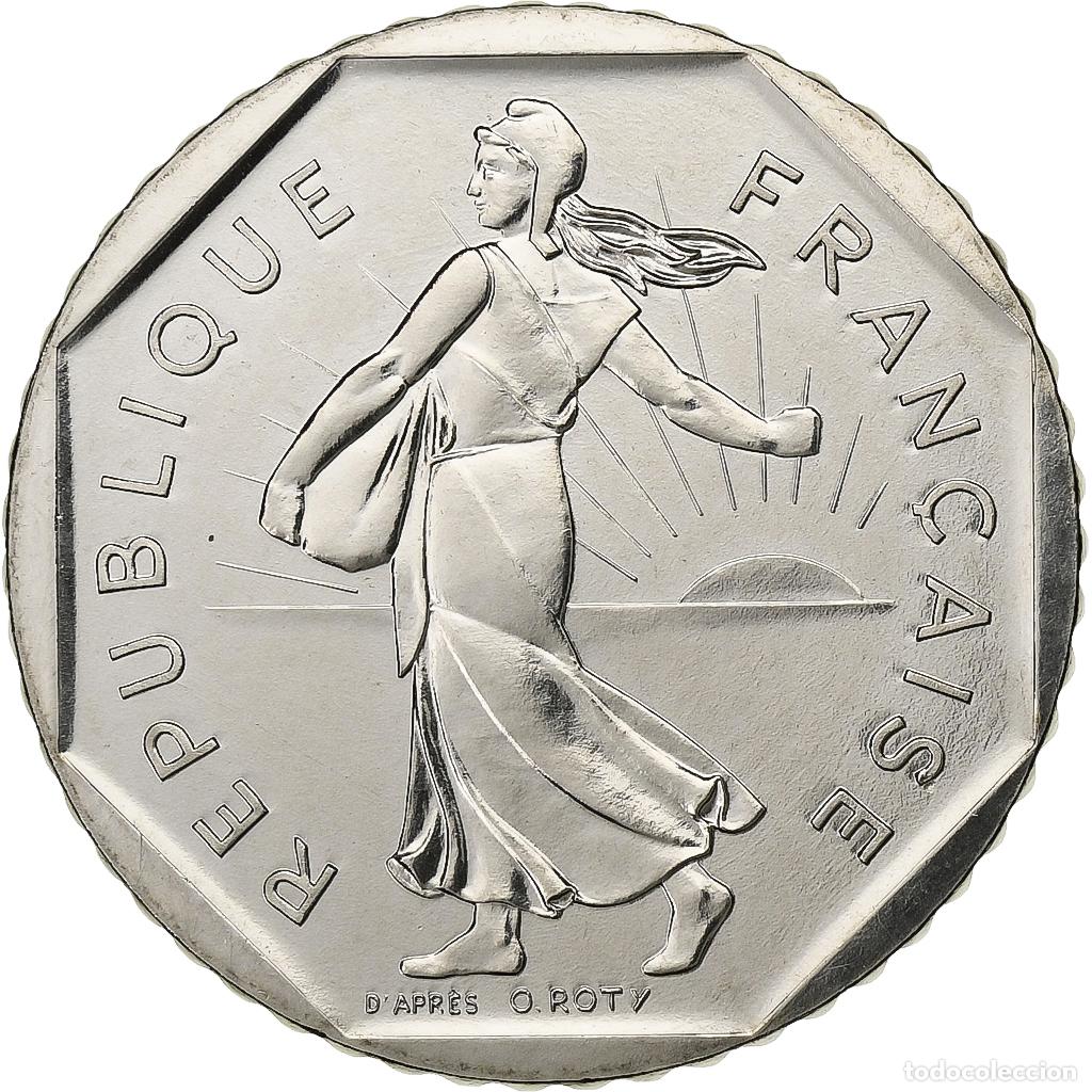 Old Coins of Europe: [#1029943] Francia, 2 Francs, Semeuse, 1981, Paris, N&iacute;quel, EBC, Gadoury:547, KM:942.1