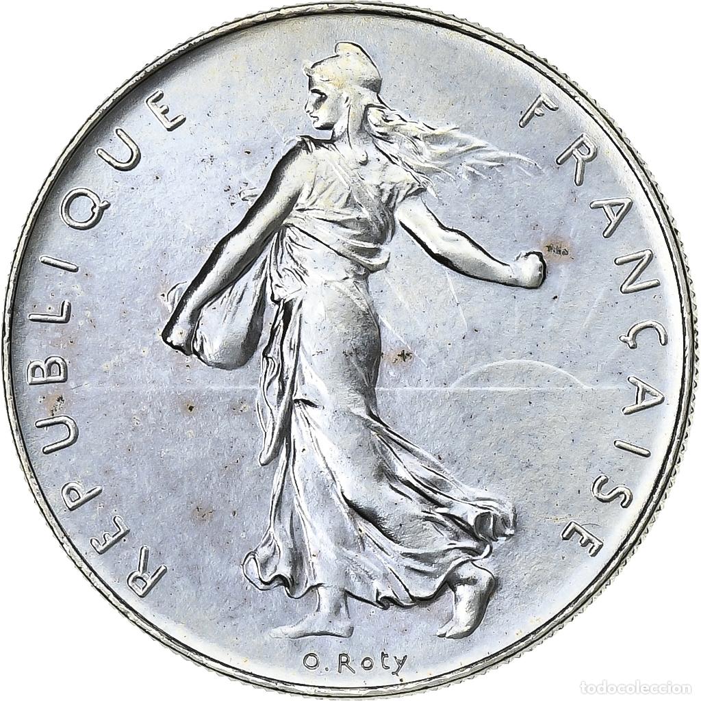 Monete antiche di Europa: [#135484] Francia, 1 Franc, Semeuse, 1975, MDP, s&eacute;rie FDC, N&iacute;quel, FDC