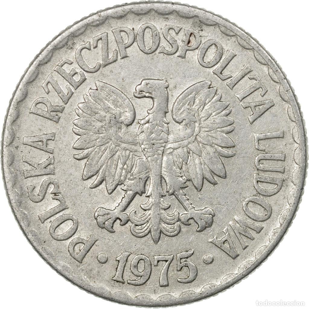 Alte M&uuml;nzen aus Europa: [#446724] Moneda, Polonia, Zloty, 1975, Warsaw, MBC, Aluminio, KM:49.1