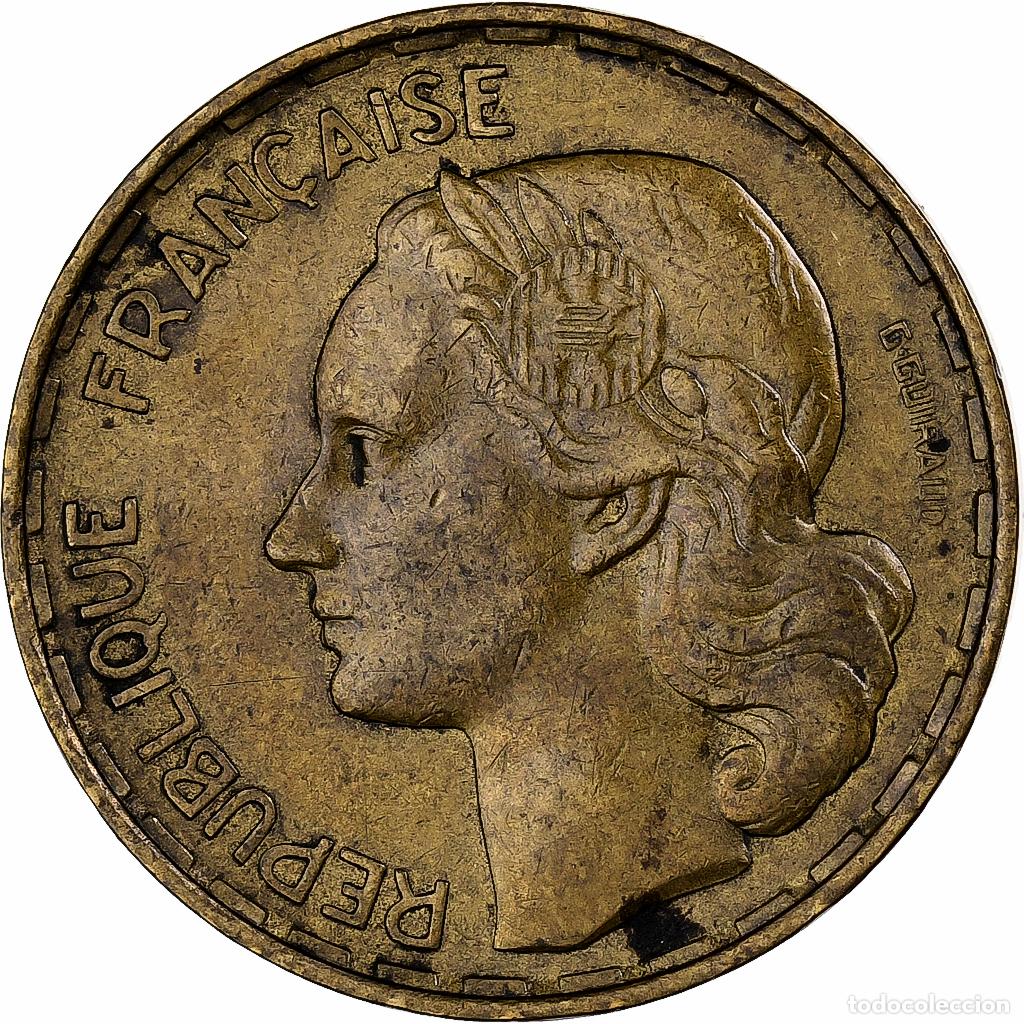 Monete antiche di Europa: [#11157] Francia, 50 Francs, Guiraud, 1958, Paris, Aluminio - bronce, MBC, Gadoury:880