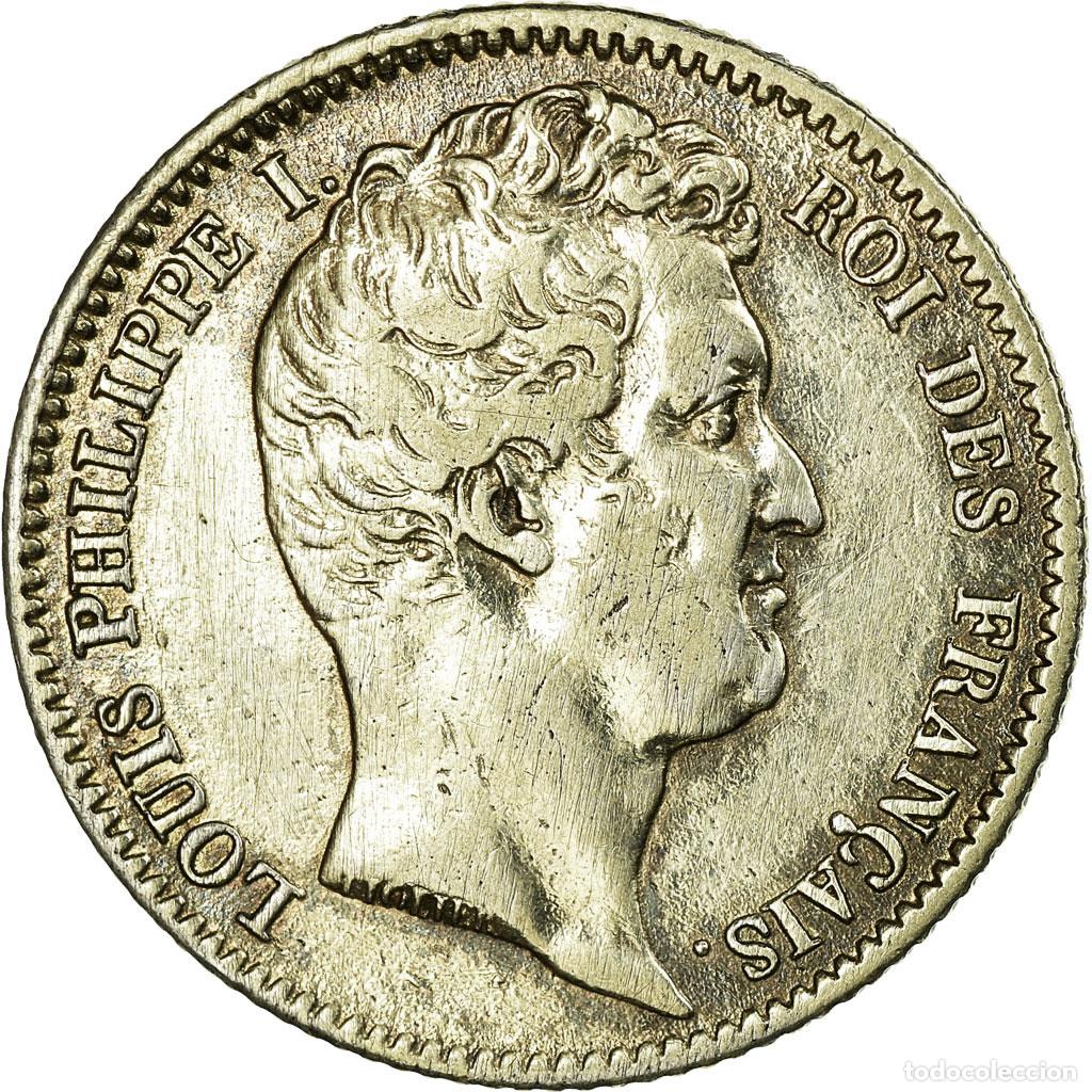 Monete antiche di Europa: [#11719] Moneda, Francia, Louis-Philippe, Franc, 1831, Lille, MBC, Plata, Gadoury:452