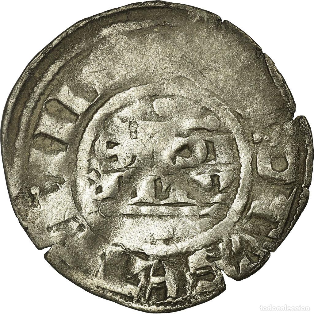 Alte M&uuml;nzen aus Europa: [#30045] Moneda, Francia, Denarius, Reims, BC+, Plata