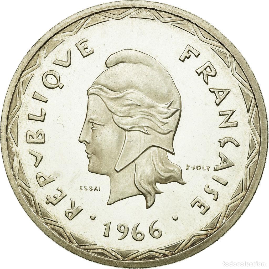 Moedas antigas da Europa: [#52161] Moneda, Nuevas H&eacute;bridas, 100 Francs, 1966, Paris, FDC, Plata, KM:E1