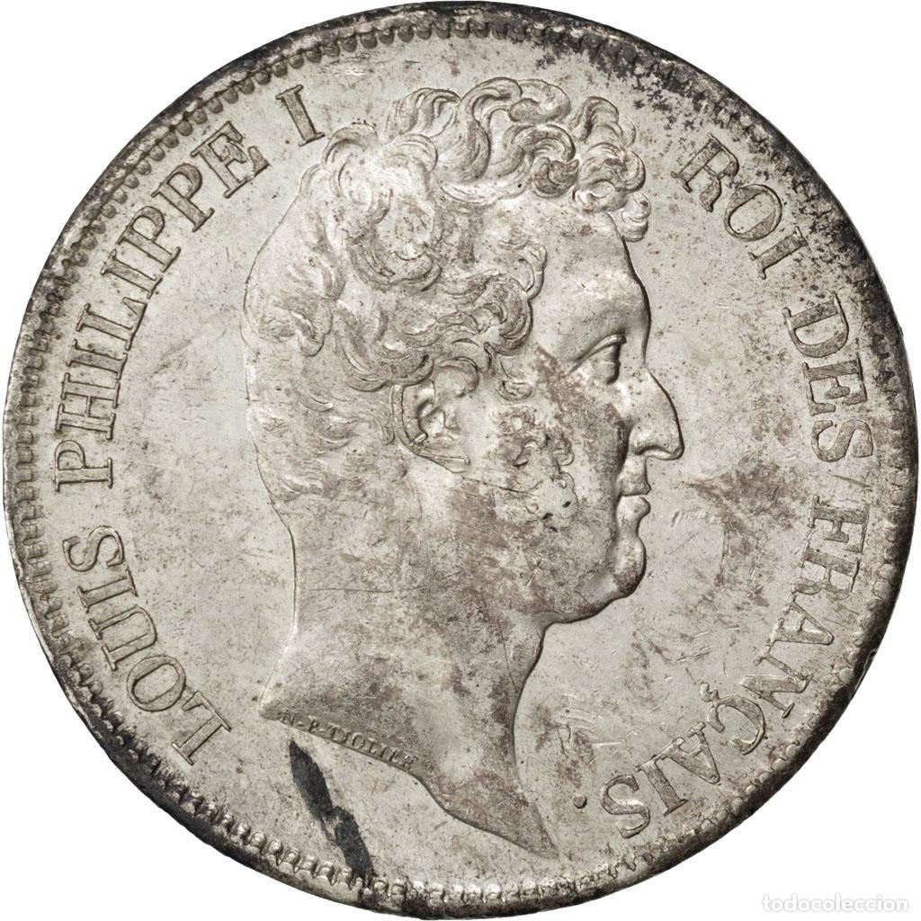 Monete antiche di Europa: [#81180] Moneda, Francia, Louis-Philippe, 5 Francs, 1831, Limoges, MBC+, Plata, KM:735.6