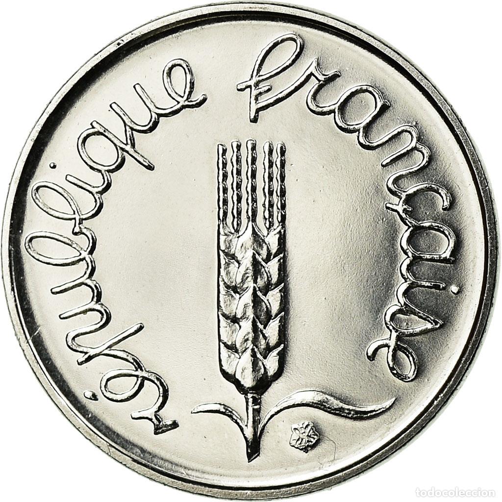 Alte M&uuml;nzen aus Europa: [#200338] Moneda, Francia, &Eacute;pi, Centime, 1991, FDC, Acero inoxidable, Gadoury:91