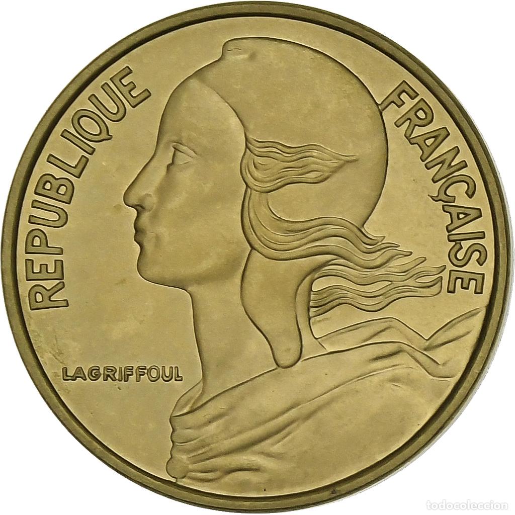 Monedas antiguas de Europa: [#135492] Francia, 5 Centimes, Marianne, 1975, MDP, s&eacute;rie FDC, Bronce - aluminio, FDC