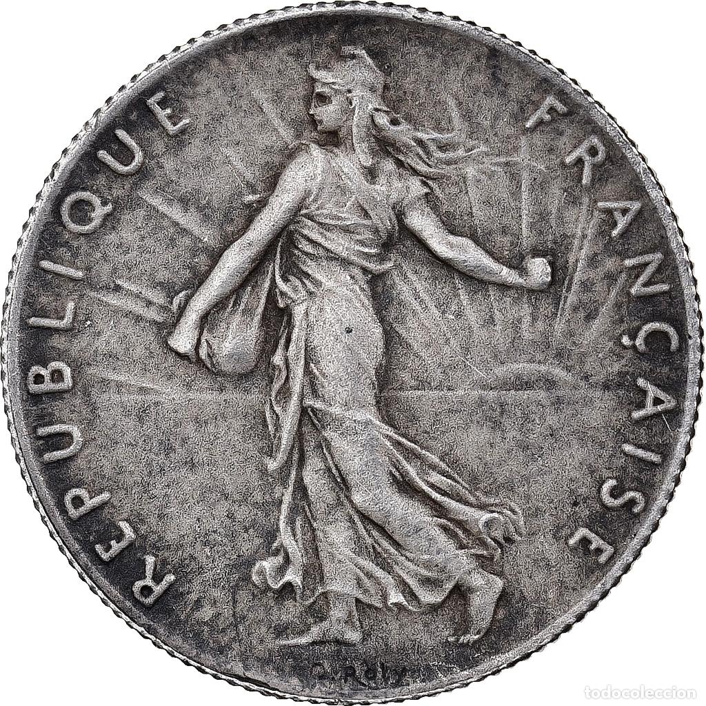 Moedas antigas da Europa: [#457806] Francia, 50 Centimes, Semeuse, 1897, Paris, Flan mat, Plata, NGC, PF62 MATTE