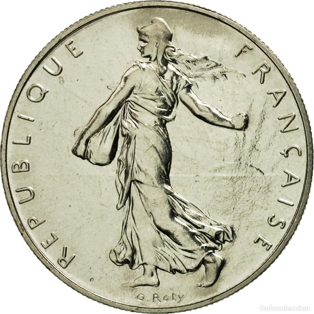 Alte M&uuml;nzen aus Europa: [#460711] Moneda, Francia, Semeuse, Franc, 1996, Paris, FDC, N&iacute;quel, KM:925.1