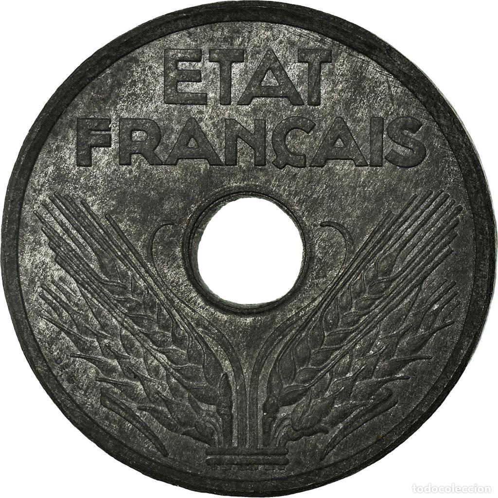 Monedas antiguas de Europa: [#484582] Moneda, Francia, &Eacute;tat fran&ccedil;ais, 20 Centimes, 1941, Essai-Pi&eacute;fort, EBC, Cinc