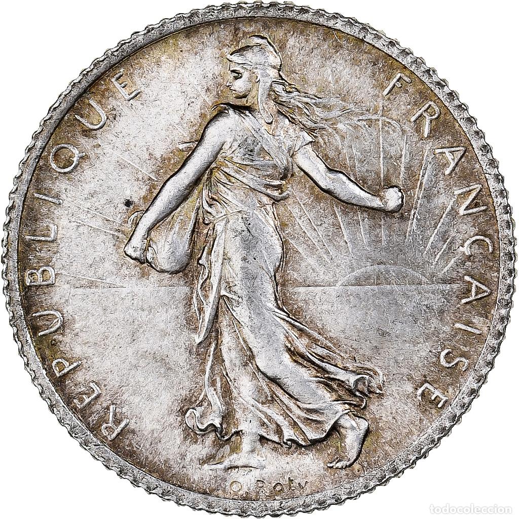 Alte M&uuml;nzen aus Europa: [#493881] Francia, 1 Franc, Semeuse, 1901, Paris, Plata, NGC, MS63, Gadoury:467, KM:844.1