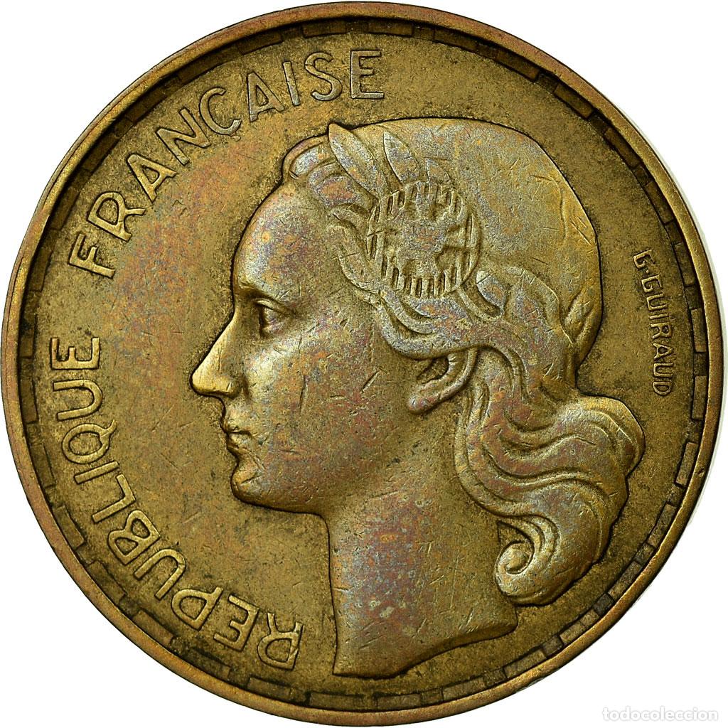 Monete antiche di Europa: [#498503] Moneda, Francia, Guiraud, 50 Francs, 1950, Paris, MBC, Aluminio - bronce