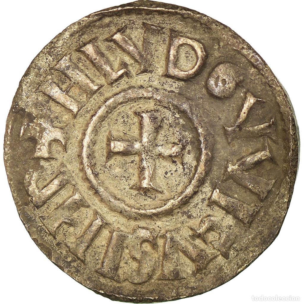 Alte M&uuml;nzen aus Europa: [#499047] Moneda, Francia, Louis le Pieux, Denier, 822-840, Melle, MBC, Plata, Depeyrot:61