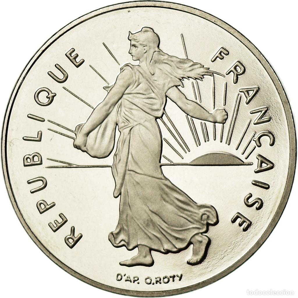 Alte M&uuml;nzen aus Europa: [#772261] Moneda, Francia, Semeuse, Franc, 1996, BE, FDC, N&iacute;quel, KM:925.2, Gadoury:474b
