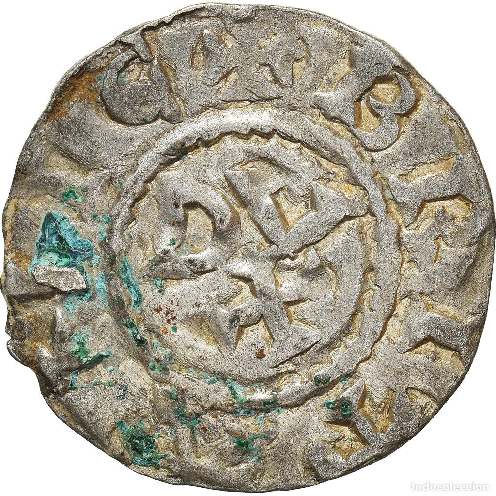 Alte M&uuml;nzen aus Europa: [#842251] Moneda, Francia, Conan IV, Denier, XIIth century, Rennes, Rare, MBC, Vell&oacute;n