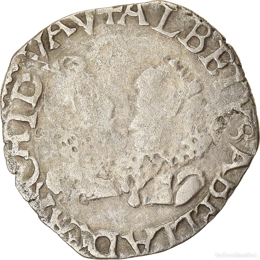 Moedas antigas da Europa: [#868405] Moneda, Espa&ntilde;a, Franche-Comt&eacute;, Albert & Isabella, Carolus, 1617, Dole