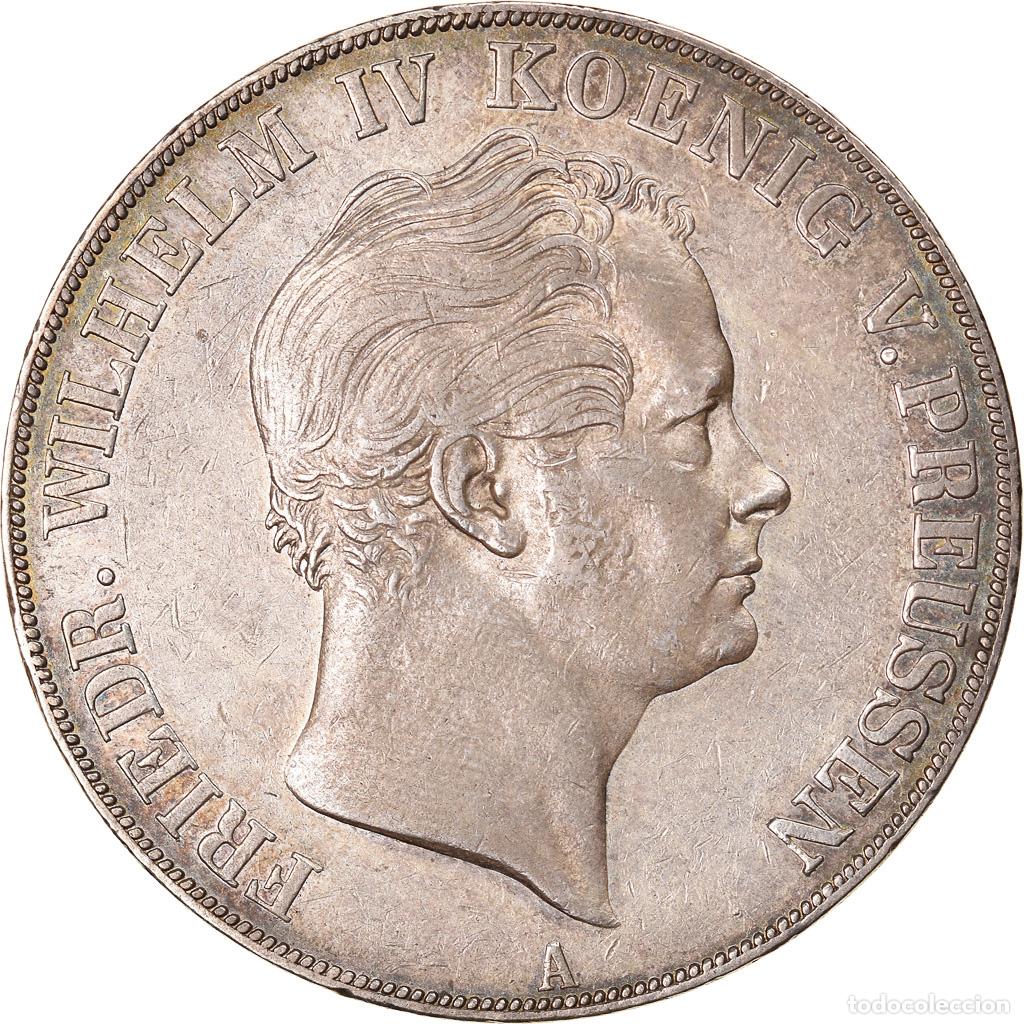 Moedas antigas da Europa: [#905528] Moneda, Estados alemanes, PRUSSIA, Friedrich Wilhelm IV, 2 Thaler, 3-1/2 Gulden