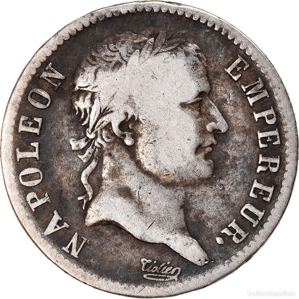 Monete antiche di Europa: [#907028] Moneda, Francia, Napol&eacute;on I, Franc, 1809, Bayonne, BC+, Plata, KM:692.9