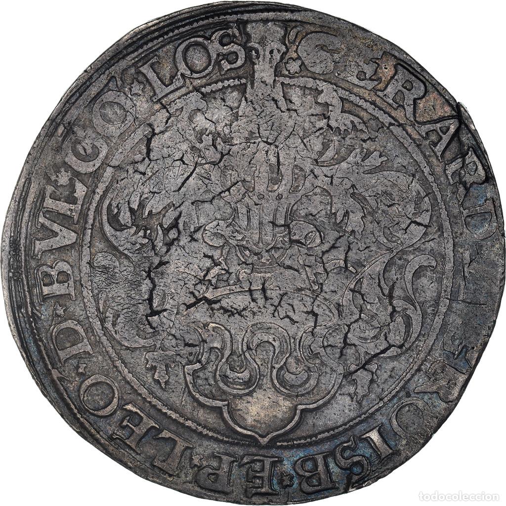 Monete antiche di Europa: [#908562] Moneda, B&eacute;lgica, Gerard De Groesbeeck, Rixdaler, 1568, Hasselt, MBC, Plata