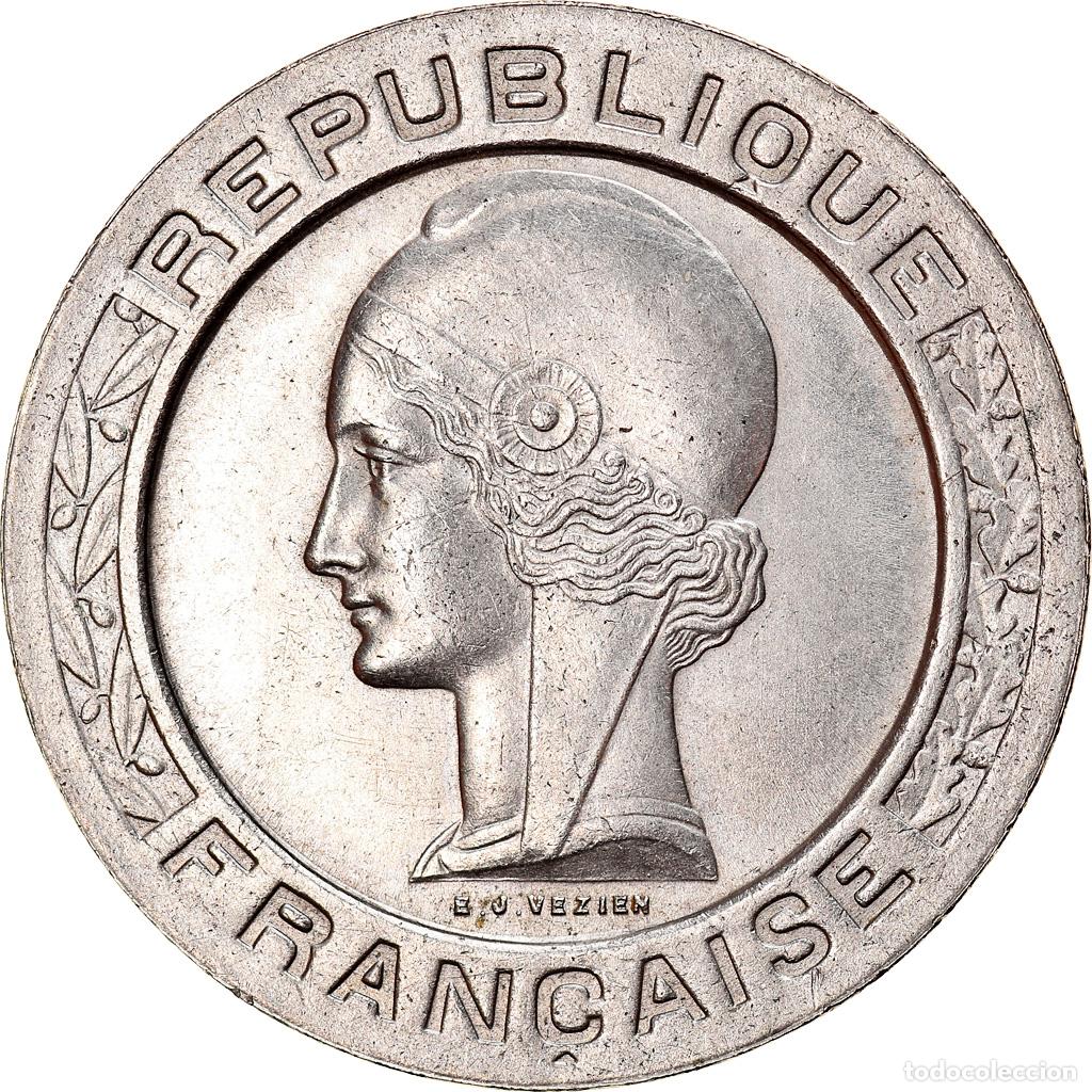 Monete antiche di Europa: [#970383] Moneda, Francia, Concours de V&eacute;zien, 5 Francs, 1933, ESSAI, SC, N&iacute;quel