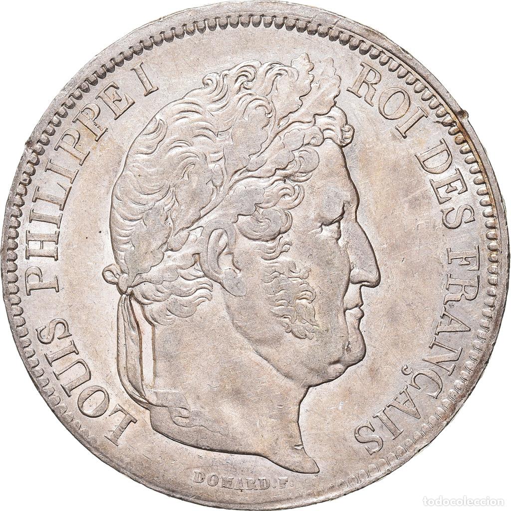 Alte M&uuml;nzen aus Europa: [#972239] Moneda, Francia, Louis-Philippe, 5 Francs, 1842, Lille, EBC+, Plata, KM:749.13