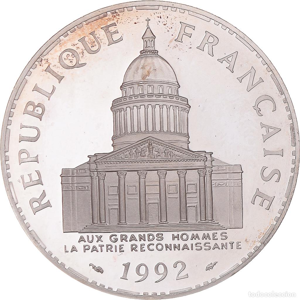 Monete antiche di Europa: [#1046441] Moneda, Francia, Panth&eacute;on, 100 Francs, 1992, Paris, FDC, Plata, KM:951.1