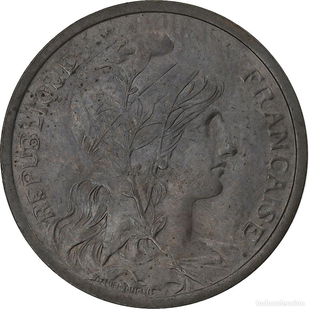 Alte M&uuml;nzen aus Europa: [#1273740] Francia, 2 Centimes, Daniel-Dupuis, 1907, Paris, Bronce, EBC+, Gadoury:107