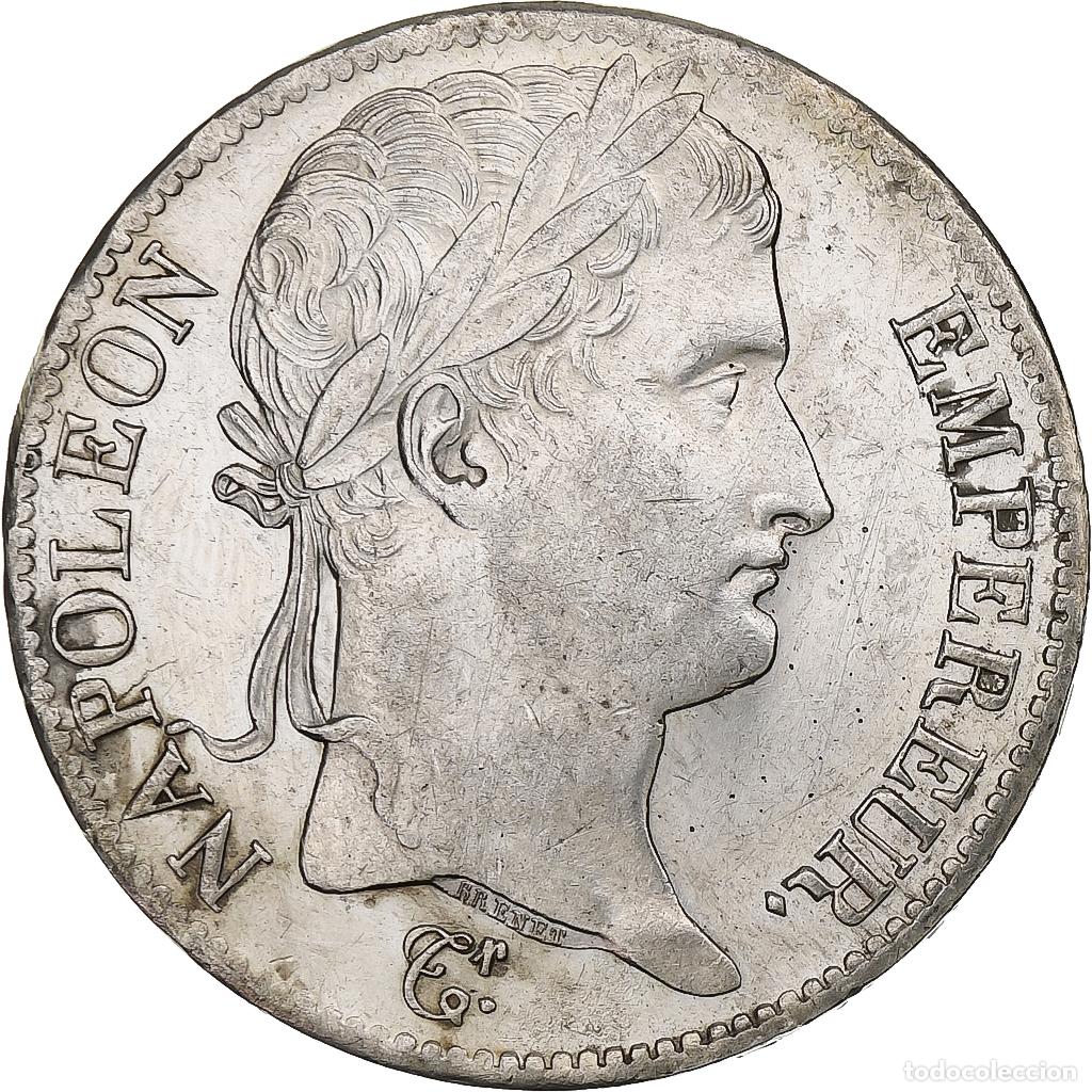 Monete antiche di Europa: [#1275680] Francia, Napoleon I, 5 Francs, 1812, Paris, Plata, EBC+, Gadoury:584, KM:694.1