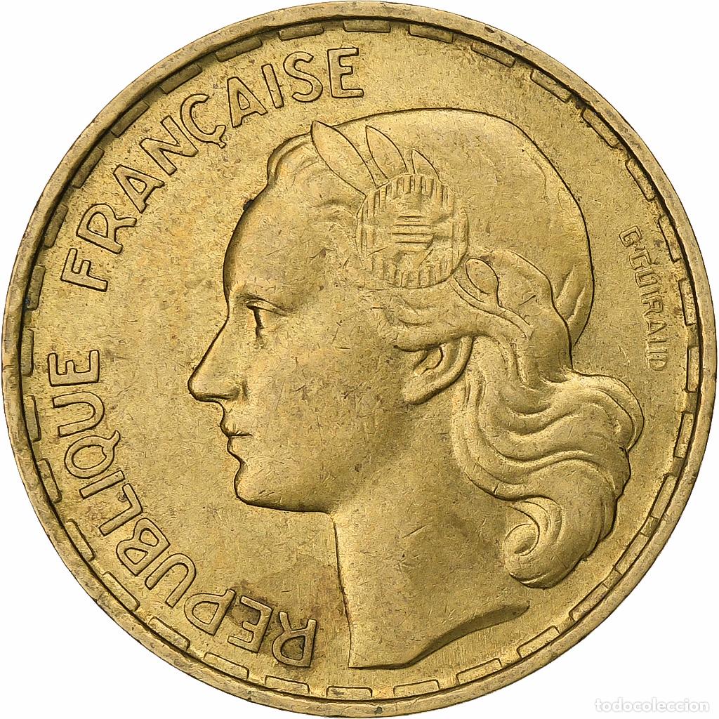 Monete antiche di Europa: [#227467] Francia, 50 Francs, Guiraud, 1952, Paris, Aluminio - bronce, MBC, KM:918.1