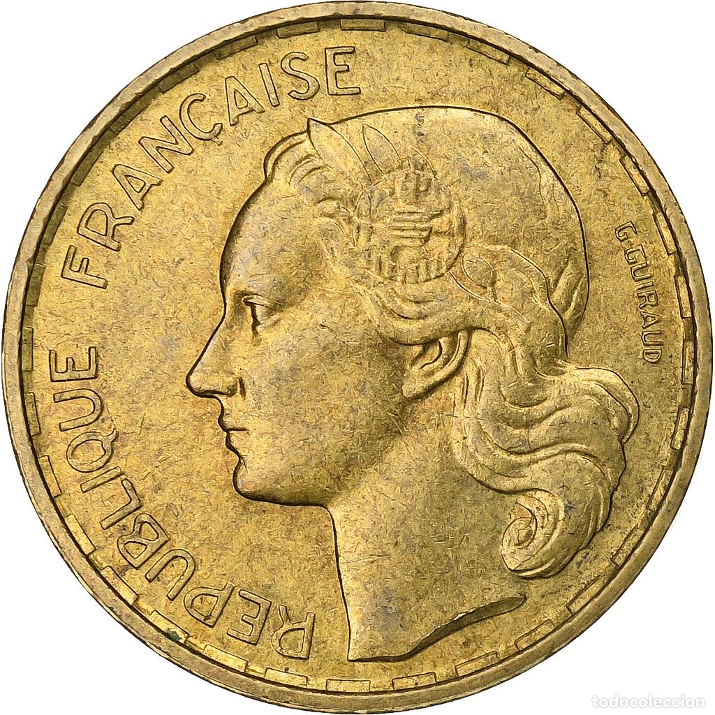 Monete antiche di Europa: [#227492] Francia, 20 Francs, Guiraud, 1951, Paris, Aluminio - bronce, MBC, KM:917.1